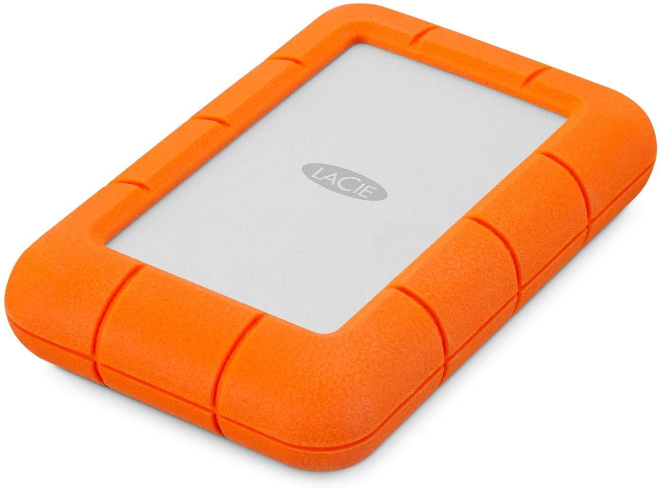 LaCie Rugged Mini 4TB External Hard Drive Portable HDD