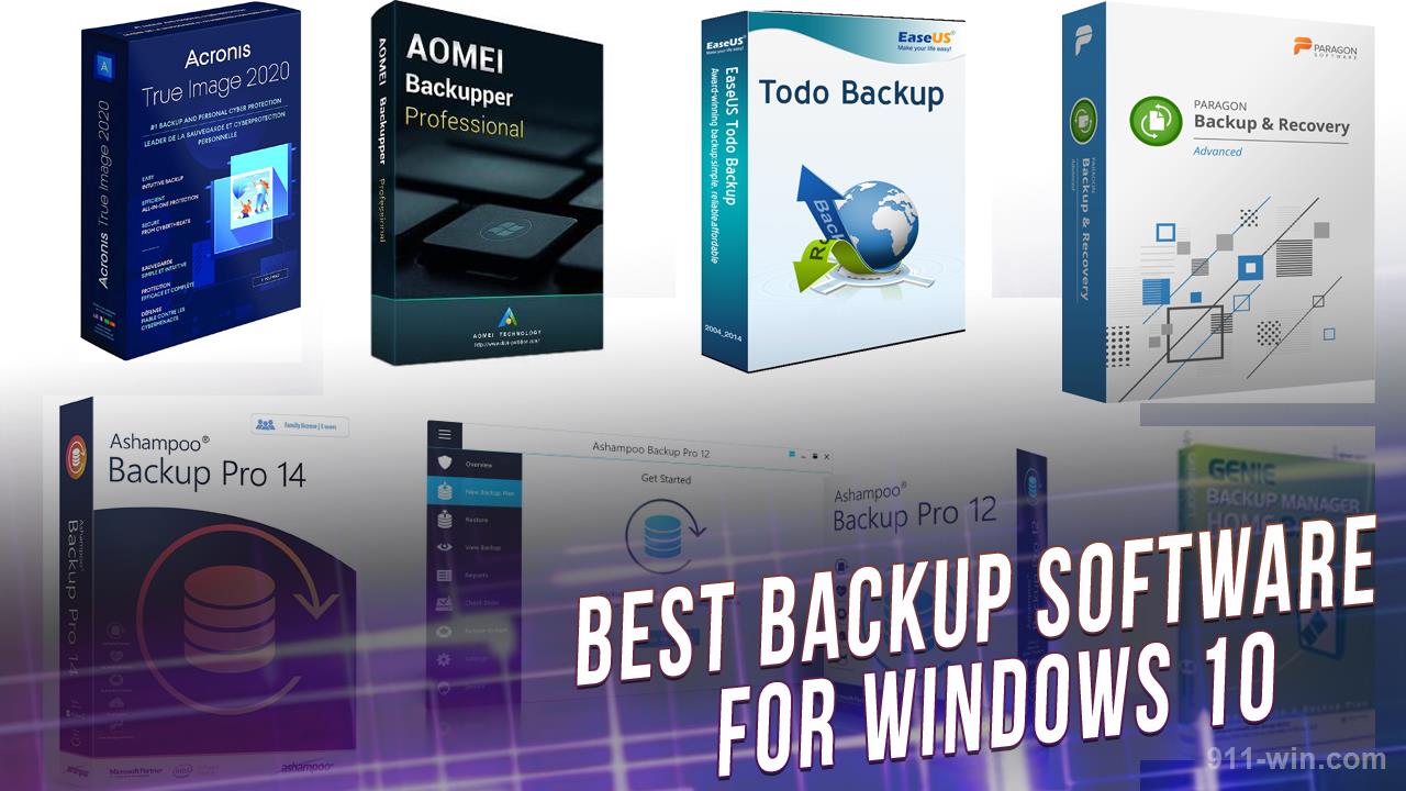 Best Backup Software for Windows 10