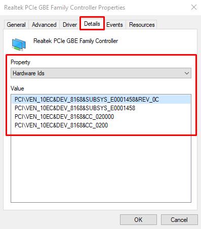 Check latest driver for selected device. For search your can used Hardware Ids