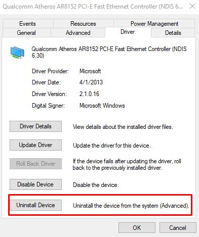 Uninstall Device from System (Advanced)